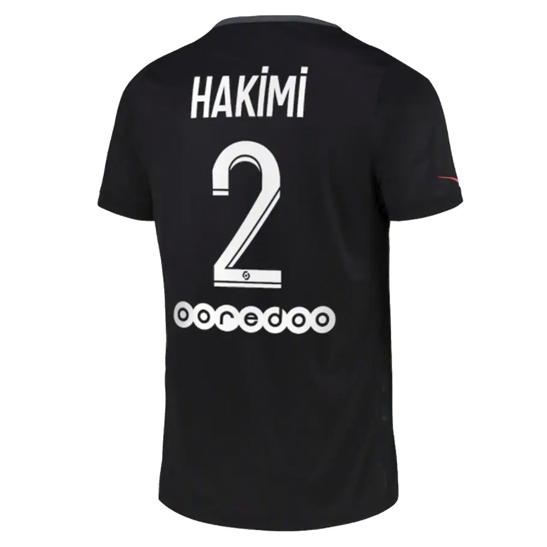 PSG 2021-2022 Away Shirt (HAKIMI 2) [CV7902-101-222009] - £139.95 Teamzo.com