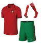 Portugal Home Jersey Kit 2020 By (Shirt+Shorts+Socks) - elmontyouthsoccer