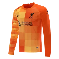 Liverpool Goalkeeper Jersey 2021/22 Orange - elmontyouthsoccer