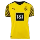 Borussia Dortmund Authentic Home Jersey 2021/22 By - elmontyouthsoccer