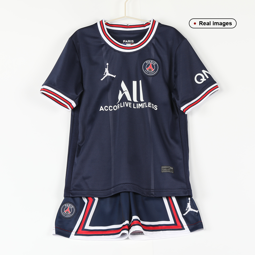 Paris Saint Germain Away Kids Football Kit Messi 30 Printed 2021/22 (With  Socks)