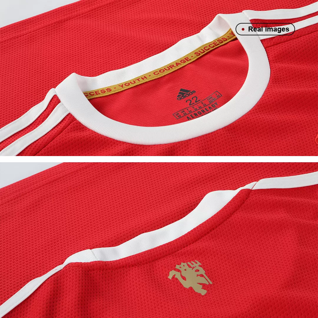 RONALDO #7 Manchester United Home Kit 2021/22 By Adidas Kids