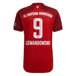 LEWANDOWSKI #9 Bayern Munich Authentic Home Jersey 2021/22