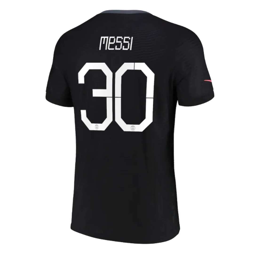 2021/22 PSG UCL Third Jersey #30 Messi 2XL Nike Paris Saint Germain 3rd NEW