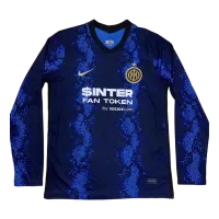 Inter Milan Home Jersey 2021/22 - Long Sleeve - elmontyouthsoccer