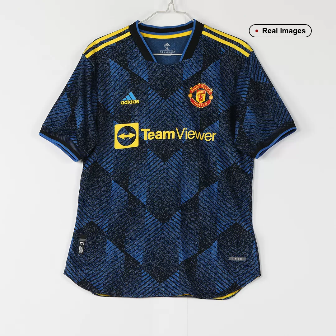 RONALDO #7 Manchester United Third Away Jersey 2021/22 - Long