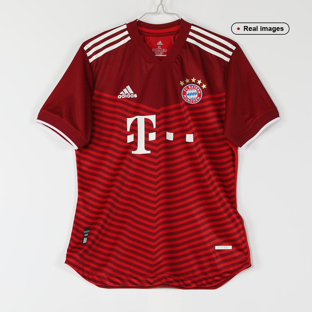 LEWANDOWSKI #9 Bayern Munich Authentic Home Jersey 2021/22