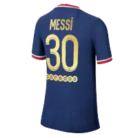 PSG Messi #30 Ballon d'Or Special Gold Font Home Authentic Jersey 2021/22 - elmontyouthsoccer