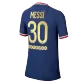 PSG Messi #30 Ballon d'Or Special Gold Font Home Authentic Jersey 2021/22 - elmontyouthsoccer