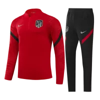 Atletico Madrid Tracksuit 2021/22 Youth - Red - elmontyouthsoccer