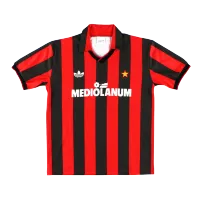 AC Milan Jersey 1991/92 Home Retro - elmontyouthsoccer