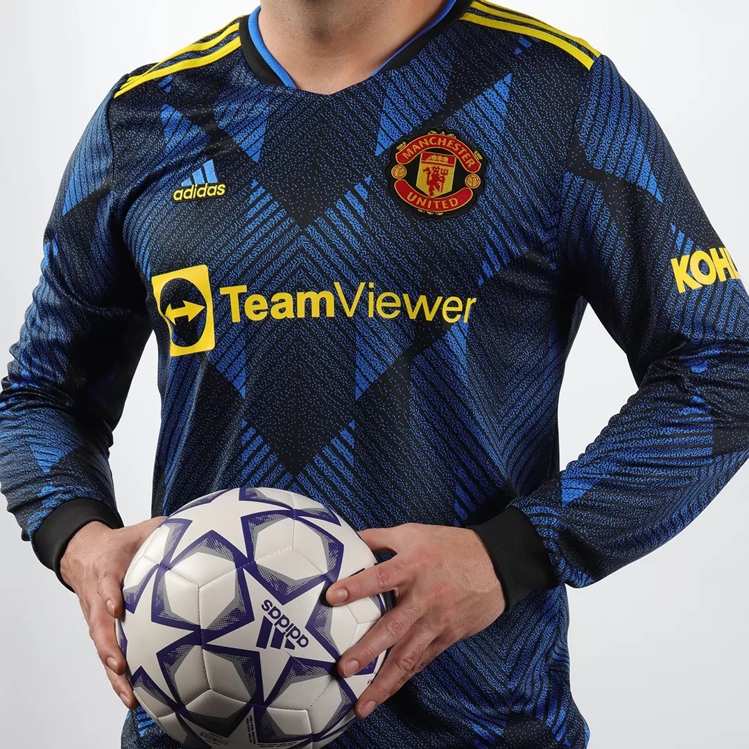 RONALDO #7 Manchester United Third Away Jersey 2021/22 - Long