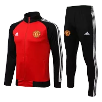 Manchester United Tracksuit 2021/22 - Red&Black - elmontyouthsoccer