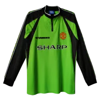Manchester United Goalkeeper Jersey 1998/99 Retro - Long Sleeve - ijersey