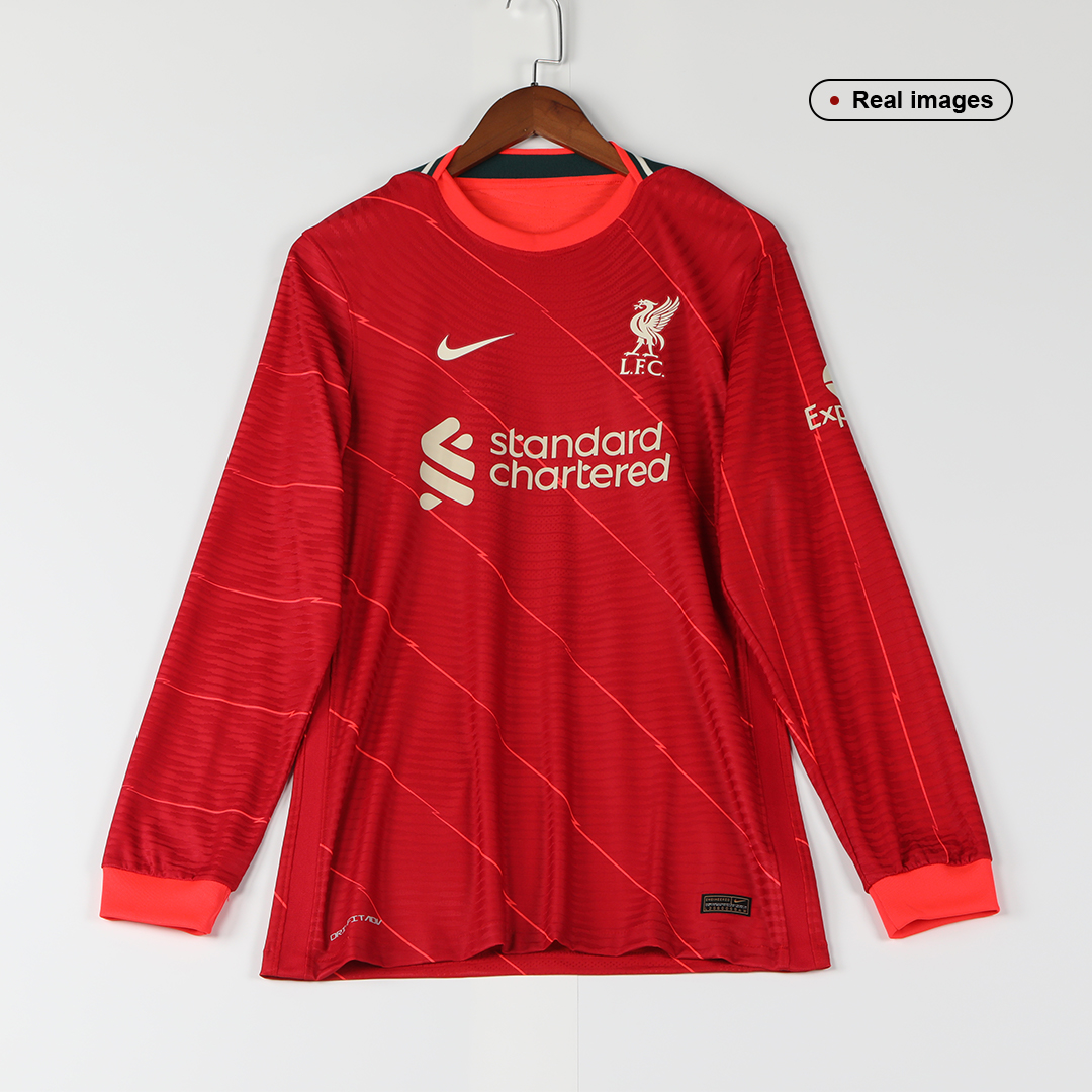 Liverpool Away Authentic Jersey 2021/22 - Long Sleeve