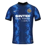 Inter Milan Authentic Home Jersey 2021/22 By - elmontyouthsoccer