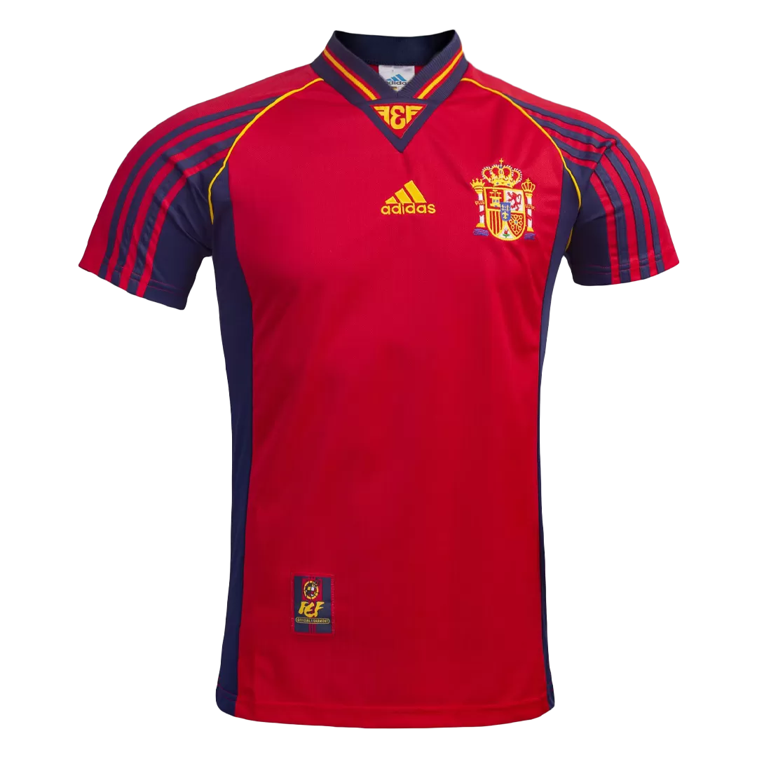 Spain Home Retro Adidas | Elmont Soccer