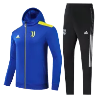 Juventus Hoodie Tracksuit 2021/22 - Blue - elmontyouthsoccer