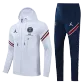 PSG Hoodie Tracksuit 2021/22 - White - elmontyouthsoccer