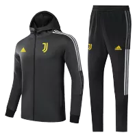 Juventus Hoodie Tracksuit 2021/22 - Black - elmontyouthsoccer