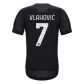 VLAHOVIĆ #7 Juventus Jersey 2021/22 Authentic Away - elmontyouthsoccer