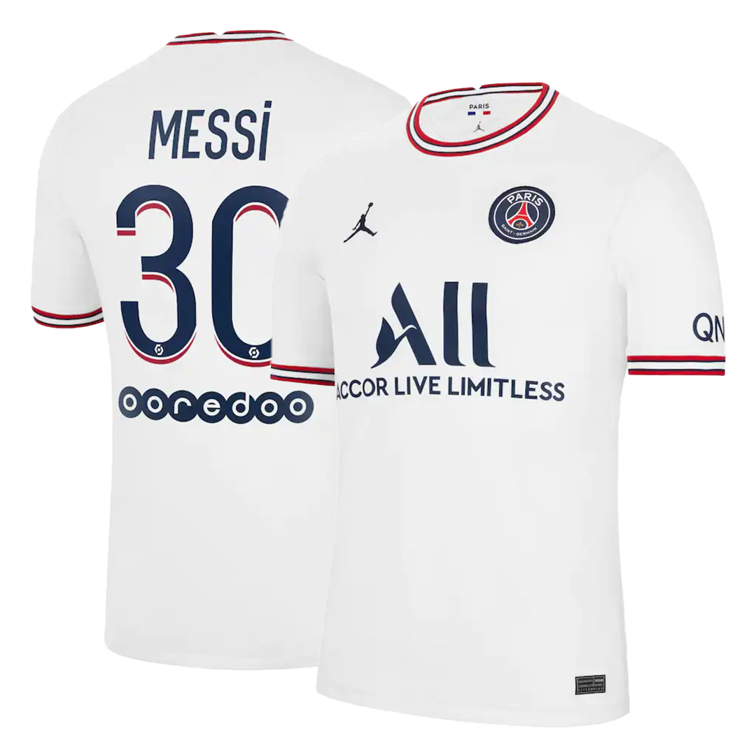 2022/23 PSG Away Jersey #30 Messi XL Jordan Paris Saint Germain