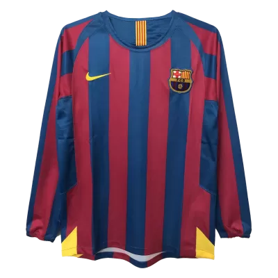 Barcelona Jersey 2005/06 Home Retro - Long Sleeve - ijersey