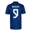 BENZEMA #9 Real Madrid Jersey 2021/22 Away - elmontyouthsoccer