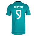 BENZEMA #9 Real Madrid Jersey 2021/22 Third - elmontyouthsoccer