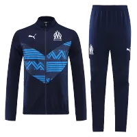 Marseille Tracksuit 2022 - Black&Blue - ijersey