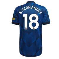 B.FERNANDES #18 Manchester United Jersey 2021/22 Third - elmontyouthsoccer