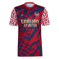 Arsenal Jersey 2021/22 Authentic Pre-Match - Red - elmontyouthsoccer