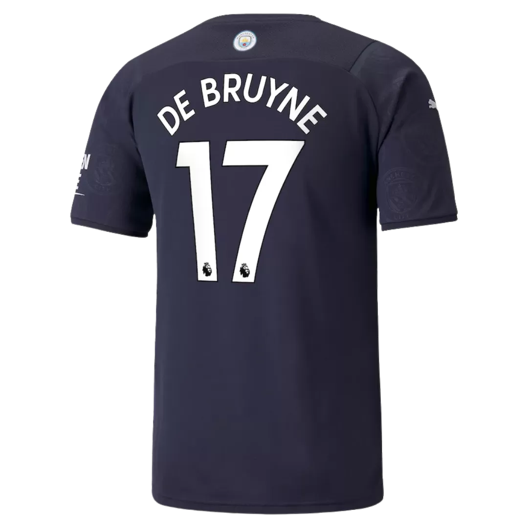 Kevin De Bruyne #17 Manchester City Jersey 2021/22 Third Puma