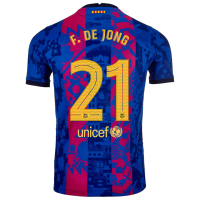 Frenkie de Jong #21 Barcelona Jersey 2021/22 Third Nike