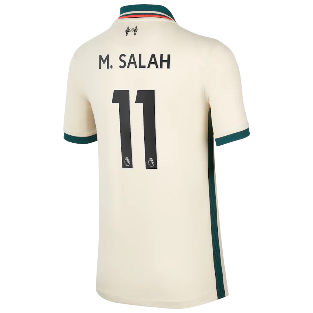 Buy Official Liverpool 2021-2022 Womens Away Shirt (M SALAH 11)