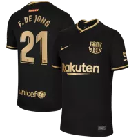 Frenkie de Jong #21 Barcelona Jersey 2020/21 Away - elmontyouthsoccer