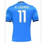 Hirving Lozano #11 Napoli Jersey 2021/22 Home EA7 - elmontyouthsoccer