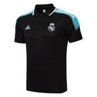 Real Madrid Polo Shirt 2021/22 - Black - elmontyouthsoccer