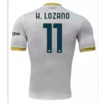 Hirving Lozano #11 Napoli Jersey 2021/22 Away EA7 - elmontyouthsoccer