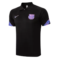 Barcelona Polo Shirt 2021/22 - Black - elmontyouthsoccer