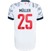 MÜLLER #25 Bayern Munich Jersey 2021/22 Third - elmontyouthsoccer