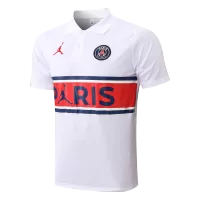 PSG Polo Shirt 2021/22 - White - elmontyouthsoccer