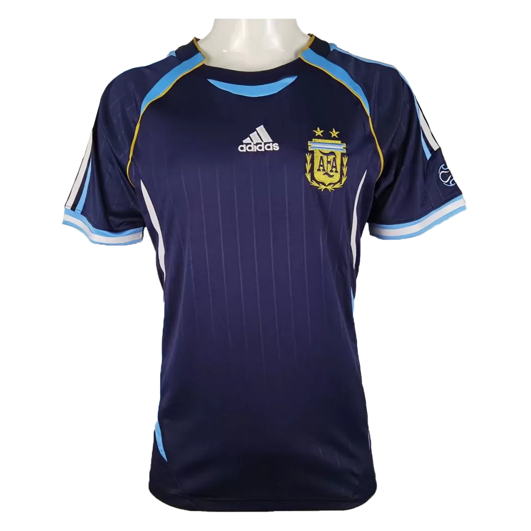 Argentina Messi #19 Retro Jersey Home World Cup 2006