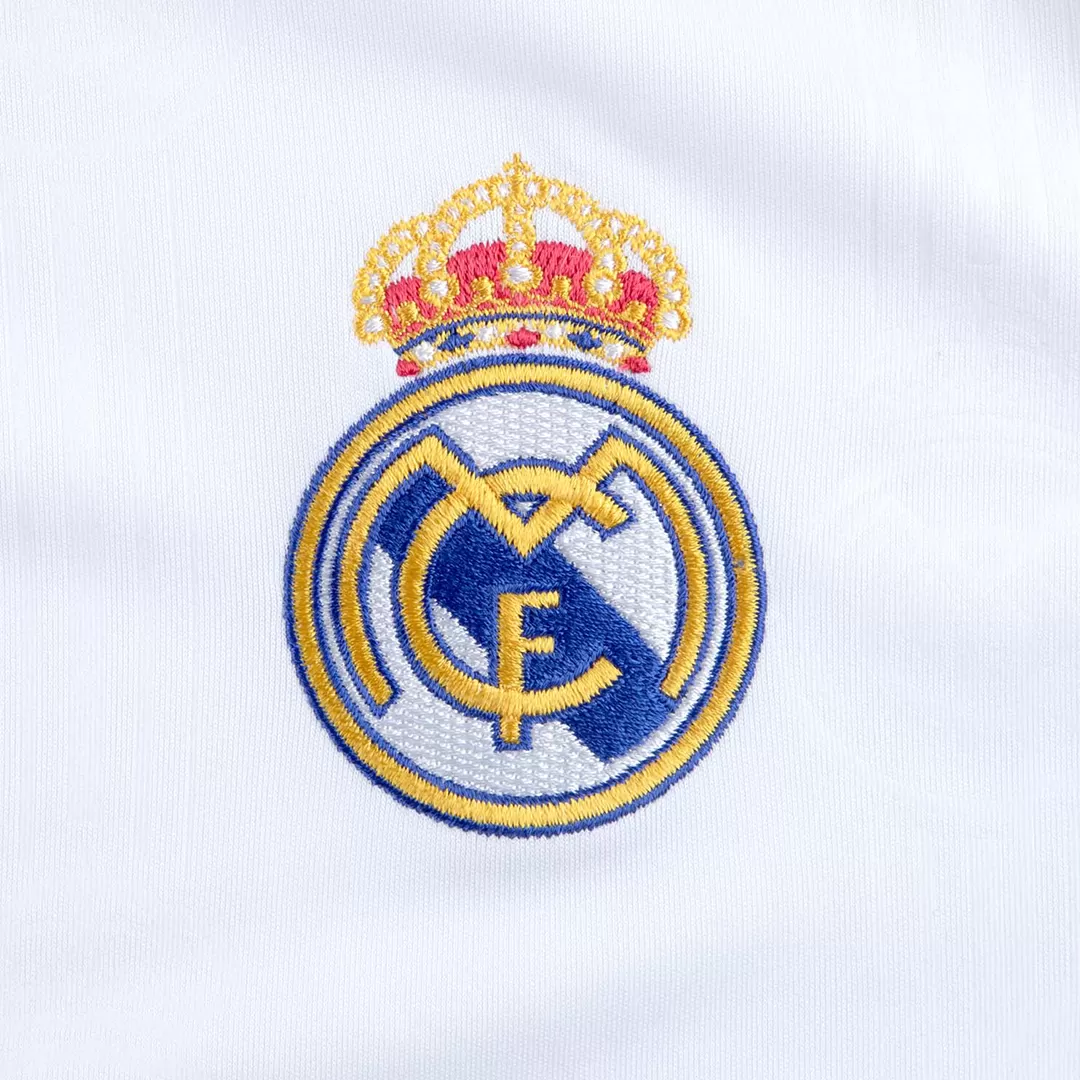 2022/2023 Long Sleeve Real Madrid Home 14 Champions Edition Jersey