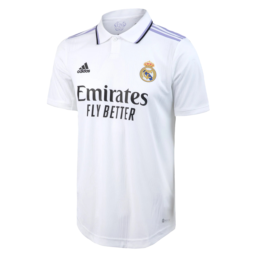 adidas Youth Real Madrid Home Jersey 22/23 (White) - Soccer Wearhouse