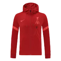 Liverpool Hoodie Jacket 2021/22 By - Red - elmontyouthsoccer