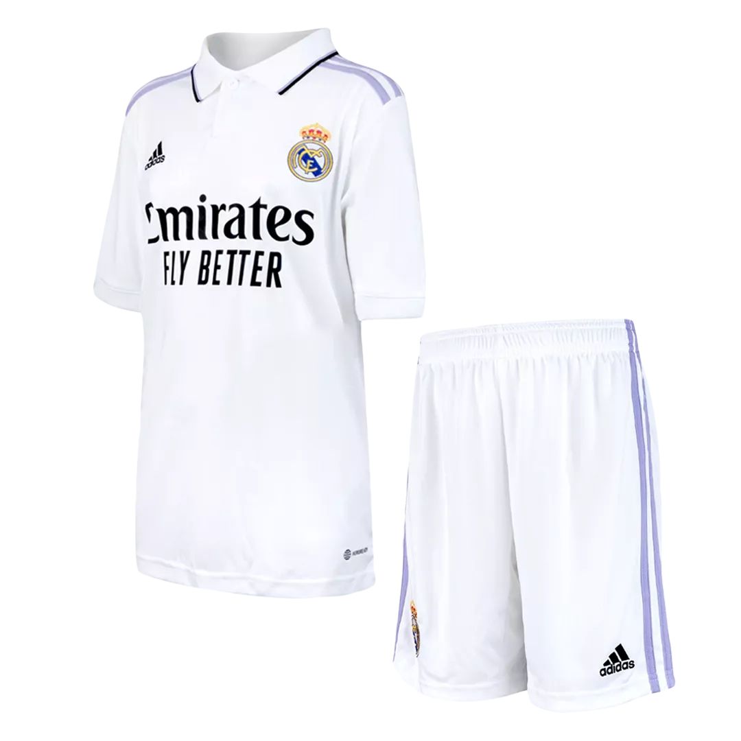 Youth Real Madrid Jersey Kit 2022/23 Home