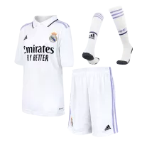 Youth Real Madrid Jersey Whole Kit 2022/23 Home - elmontyouthsoccer