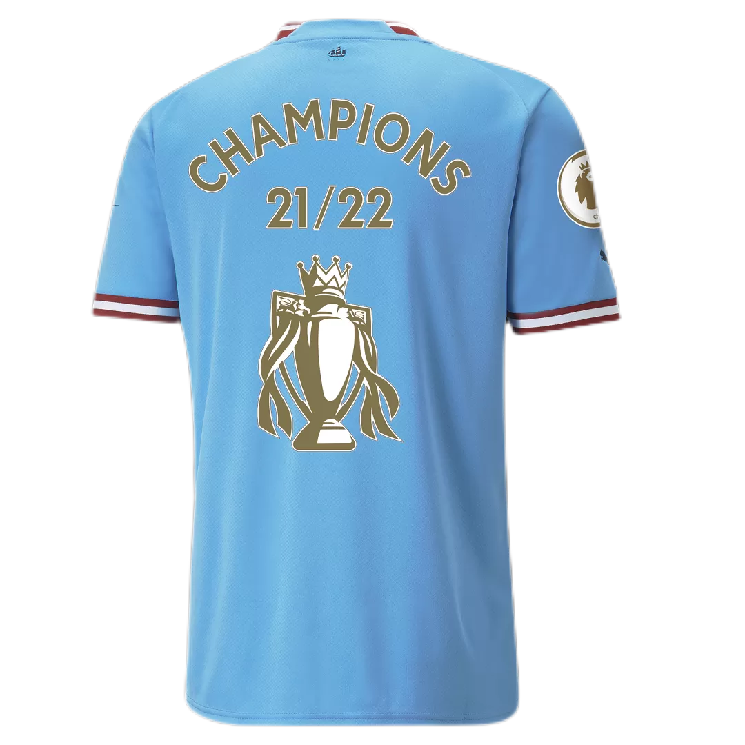 Manchester City Jersey 2022/23 ''CHAMPIONS 2021-22+CUP Home Puma