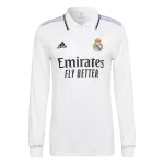 Real Madrid Home Jersey 2022/23 - Long Sleeve - elmontyouthsoccer